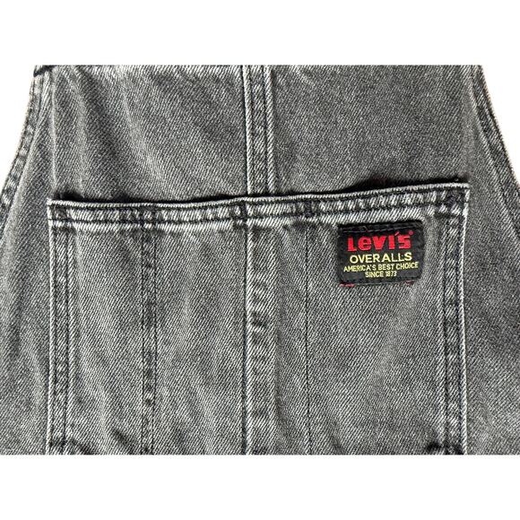 Levi's Pants - Levi's Carpenter Overalls in Washed Black Size Small